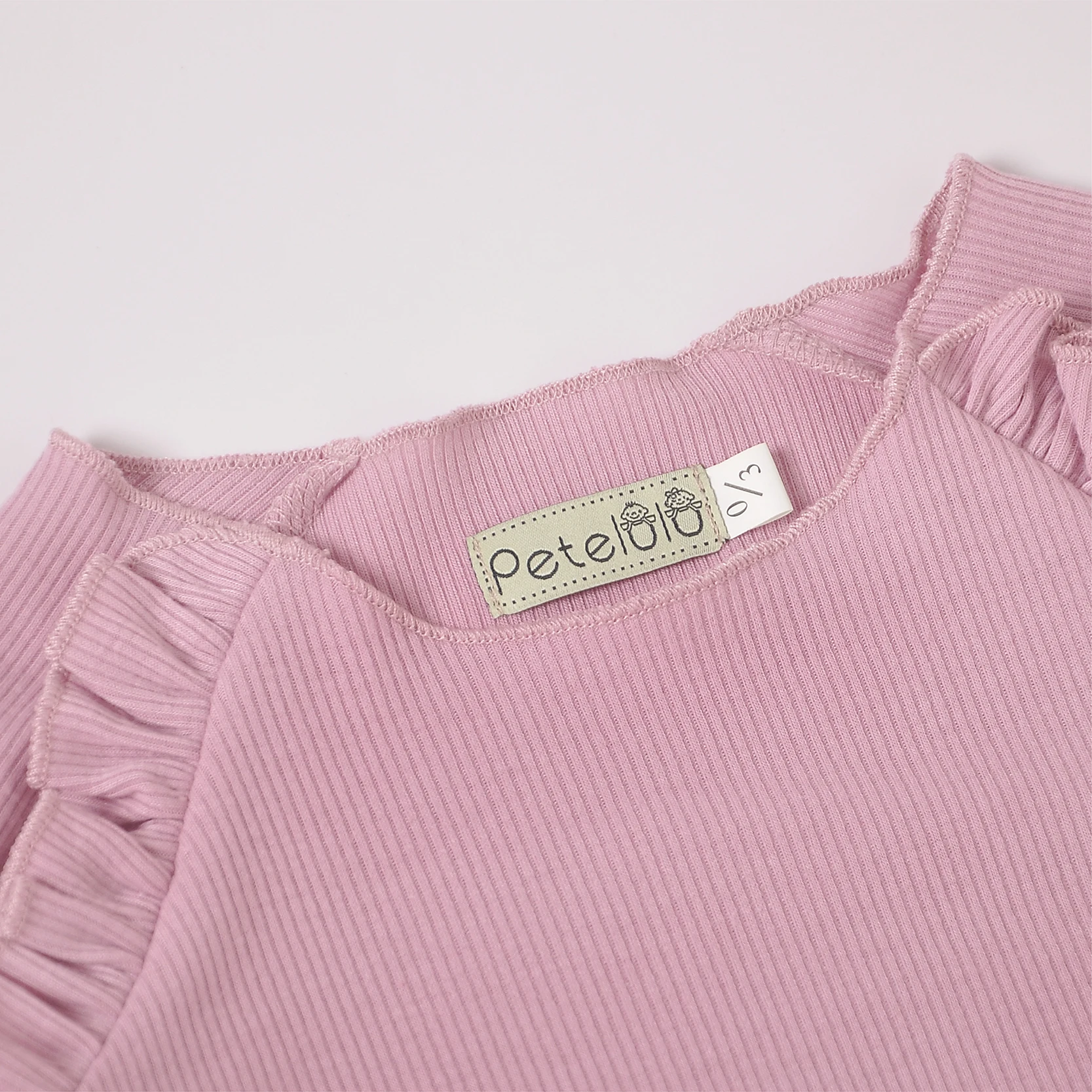 Infant Toddler Boys Girls Clothes Pajamas Ribbed Cotton tops & Pants Tracksuits Outfits Baby Clothing Set