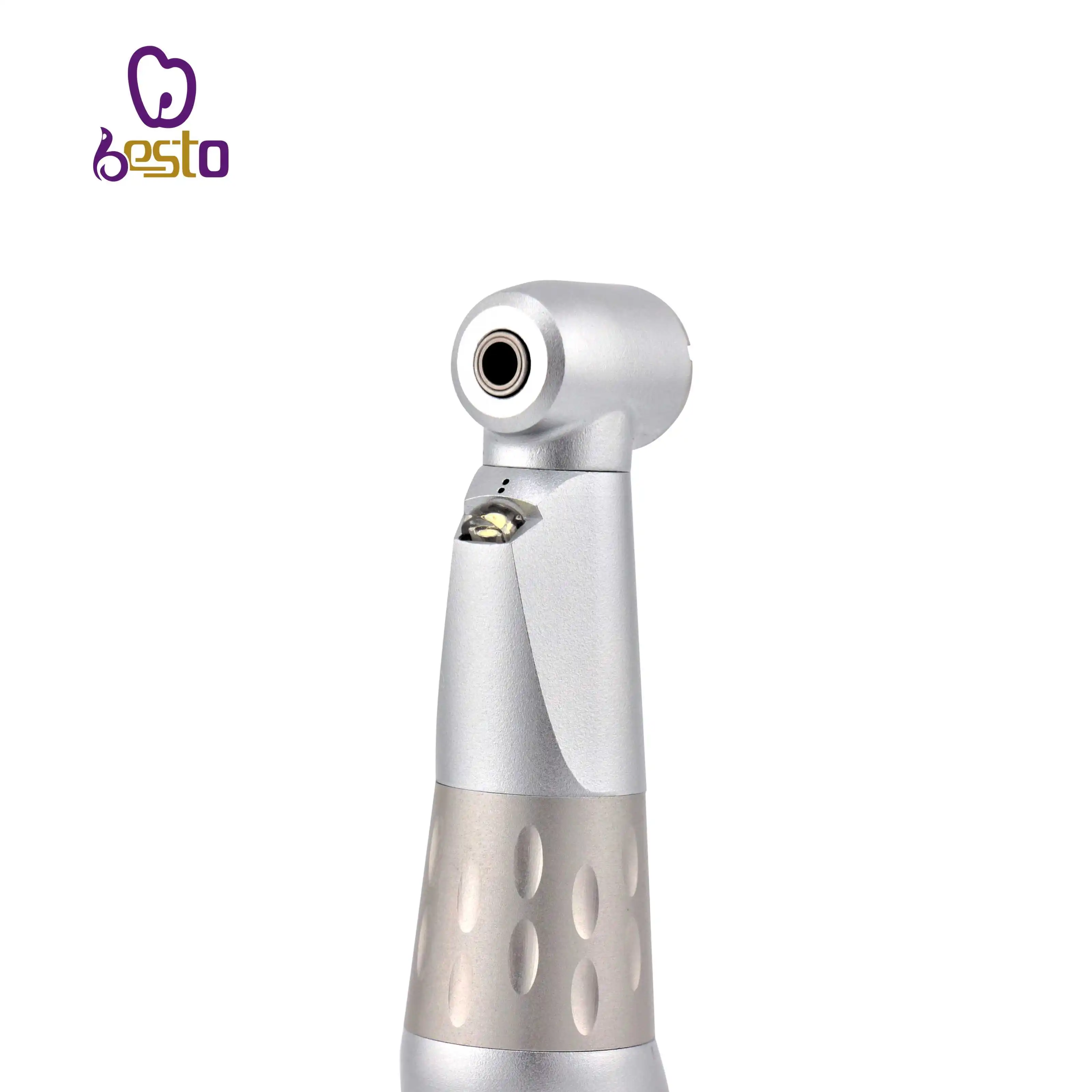 Dental 1:1 E-generator LED Low Speed Handpiece Inner Water Contra Angle Dentistry Equipment Connect with Electric Air Micromotor