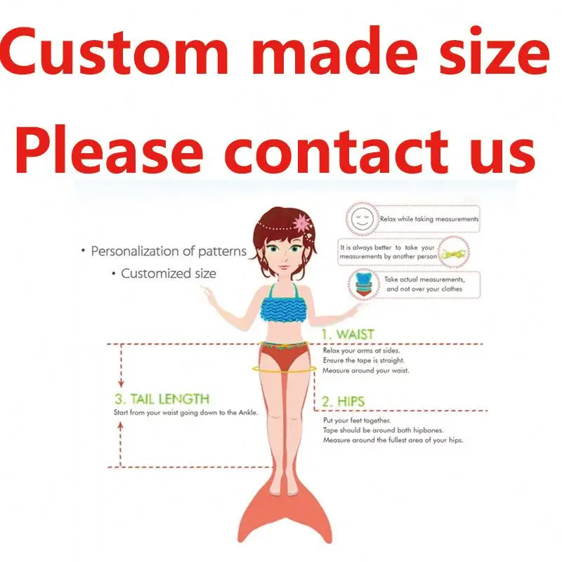 New Style cheap mermaid skin tail costume swimsuit  With Big Discount