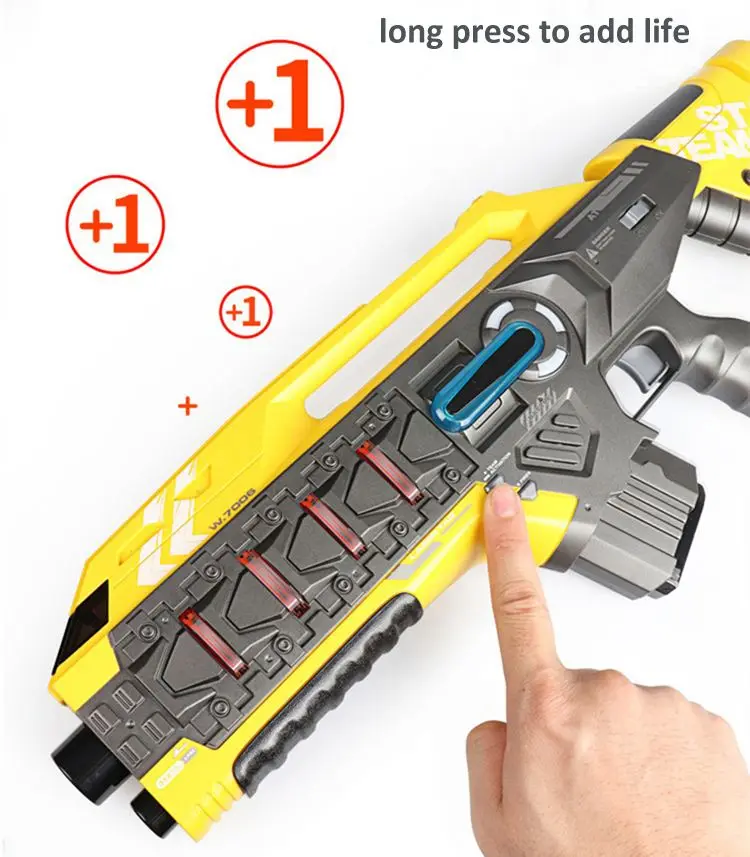 Hot sale Parent-child interactive toys Battery Power Sound Laser Tag Gun for Children Warrior Battle  Game toys outdoor