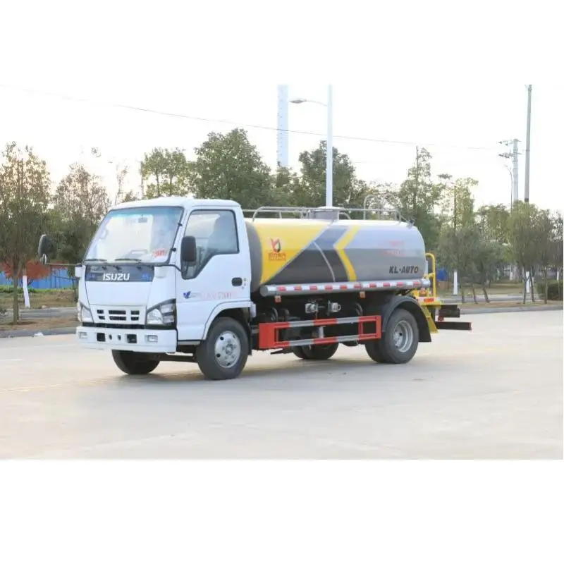 Isuzu 4x2 озеленение ландшафта 5000л грузовик для воды высокое качество производитель транспортных средств