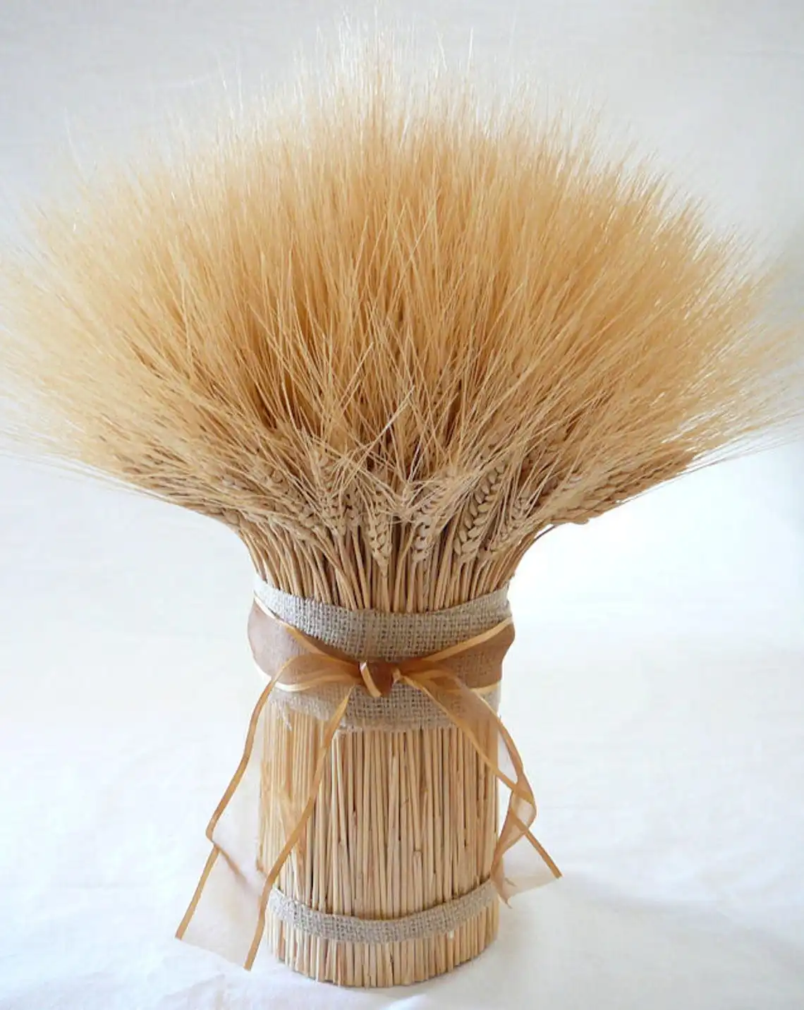 Wedding Centerpieces Decorative Natural Dry Wheat Bunches Grass Stalks Decor Sheaves Dried Wheat Flowers