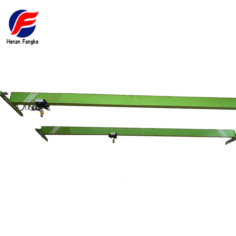 
hot sale 1ton to 5ton single girder overhead travelling crane manufactured from China 