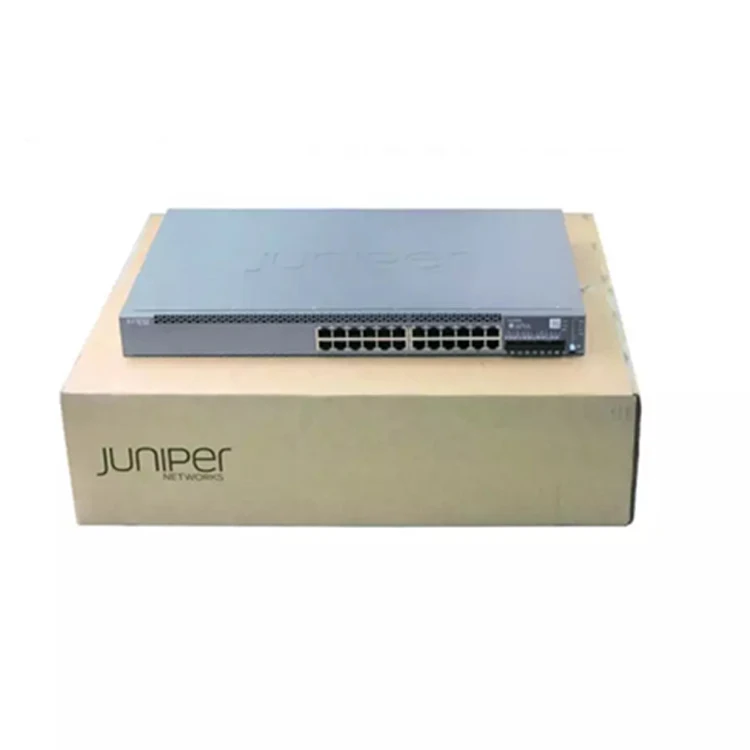Переключатель EX3400-24P можжевельника EX3400 серии 24 портами PoE + Gigabit Ethernet сетевые коммутаторы Оригинальный