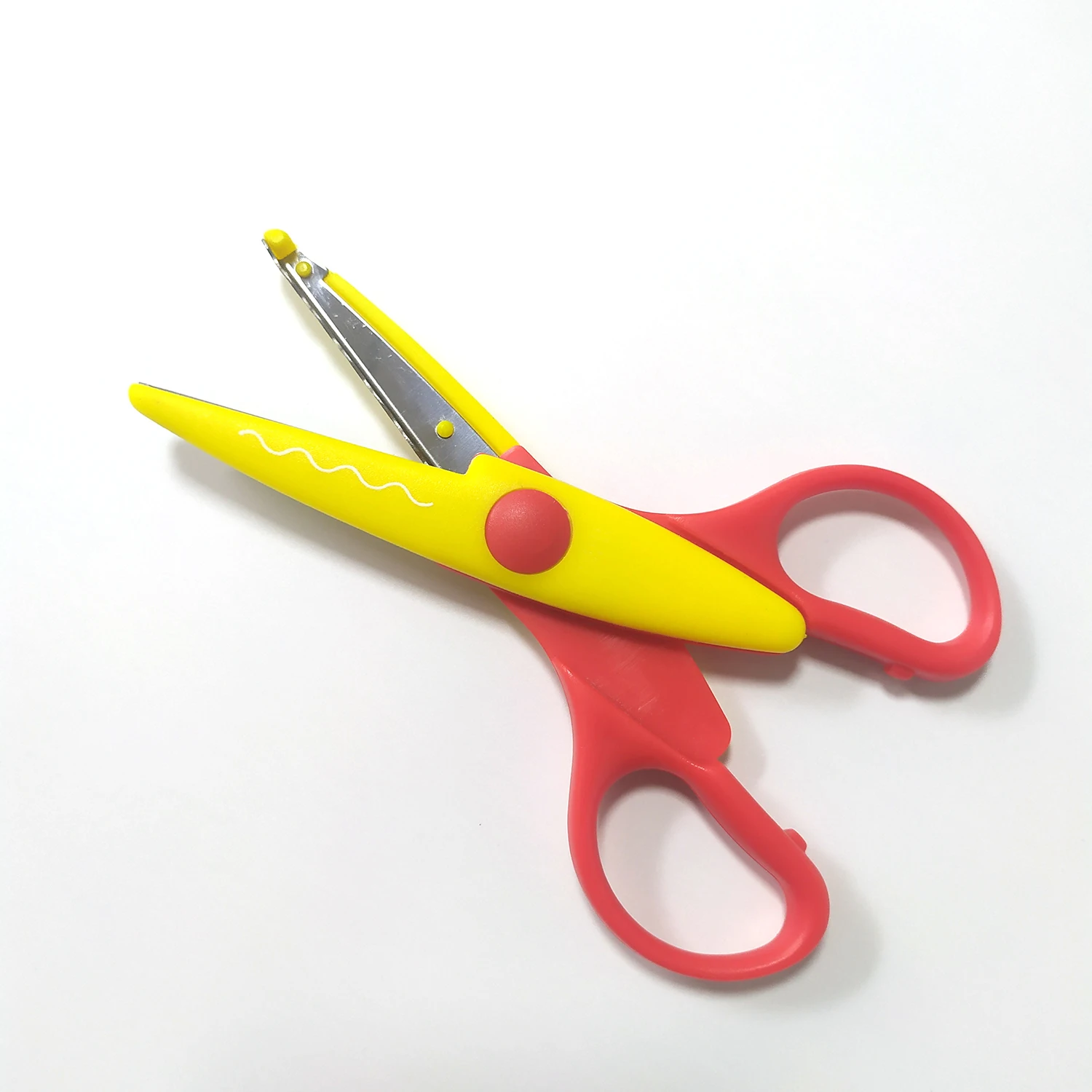 Kid Decorative Wave Curve Kids Handed Craft Handicraft Warped Scissors