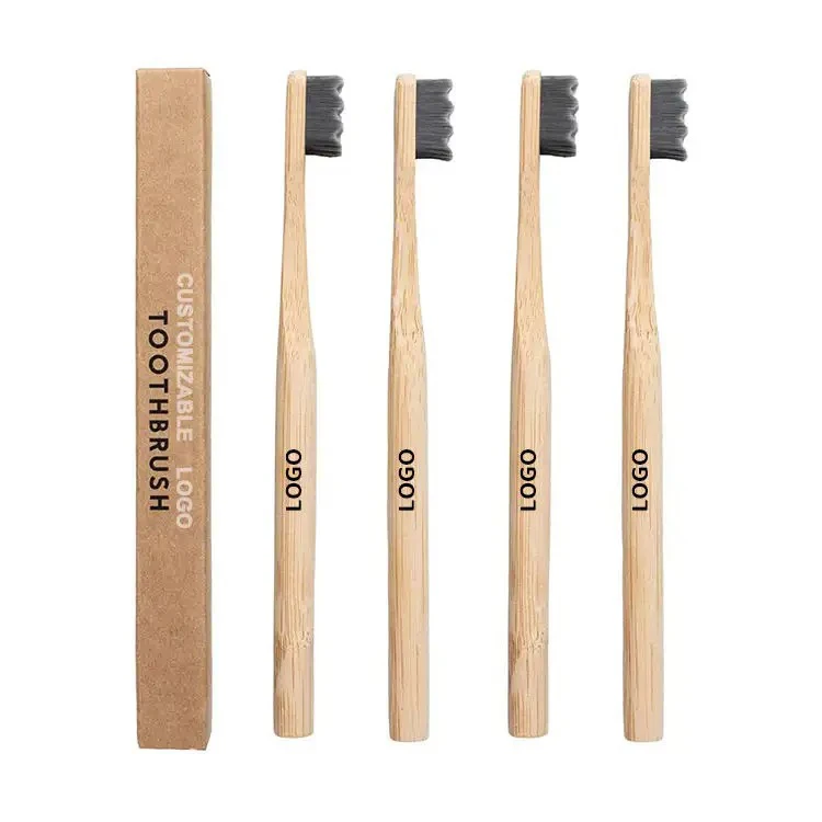 Free Sample Custom 10000 Bristle Micro Fiber Extra Ultra Soft Eco Friendly Biodegradable Toothbrush Micro Nano Bamboo Toothbrush