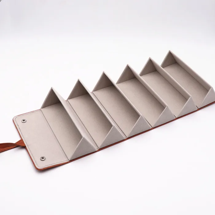 glasses case leather sunglasses case custom logo glasses storage box folding spectacle case packaging glasses box