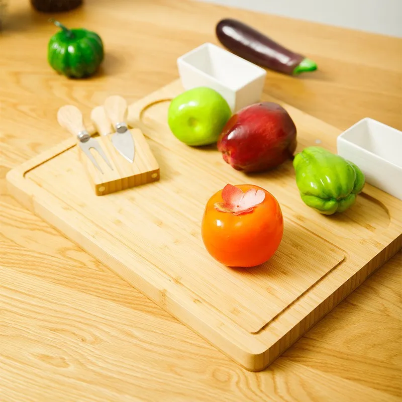 Wine Wood Bamboo Cheese Charcuterie Board Set Cheese Cutting Board Set Charcuterie Board Trays
