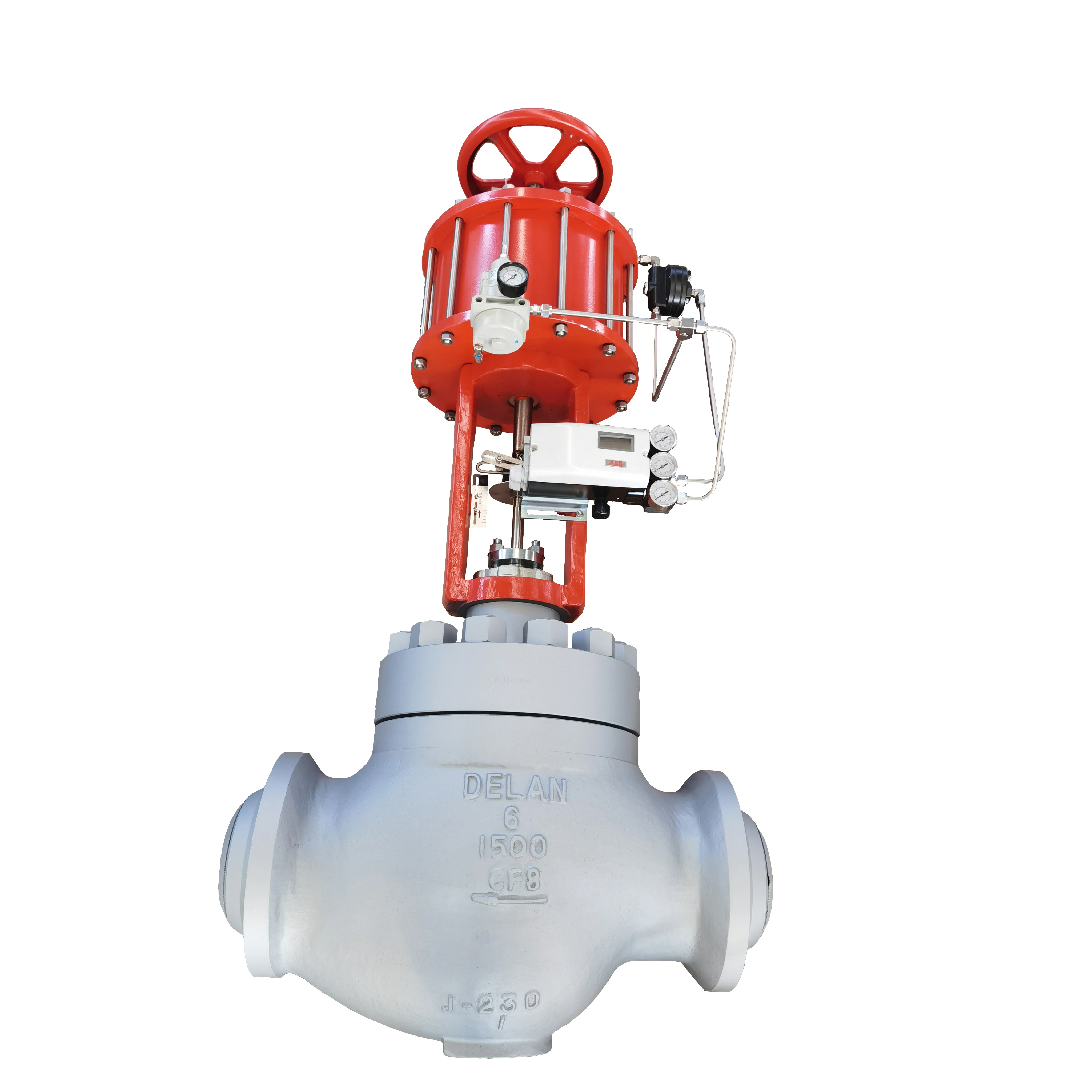 Pneumatic Control Water Valve Steam Valve Actuator Boiler Feed Valve