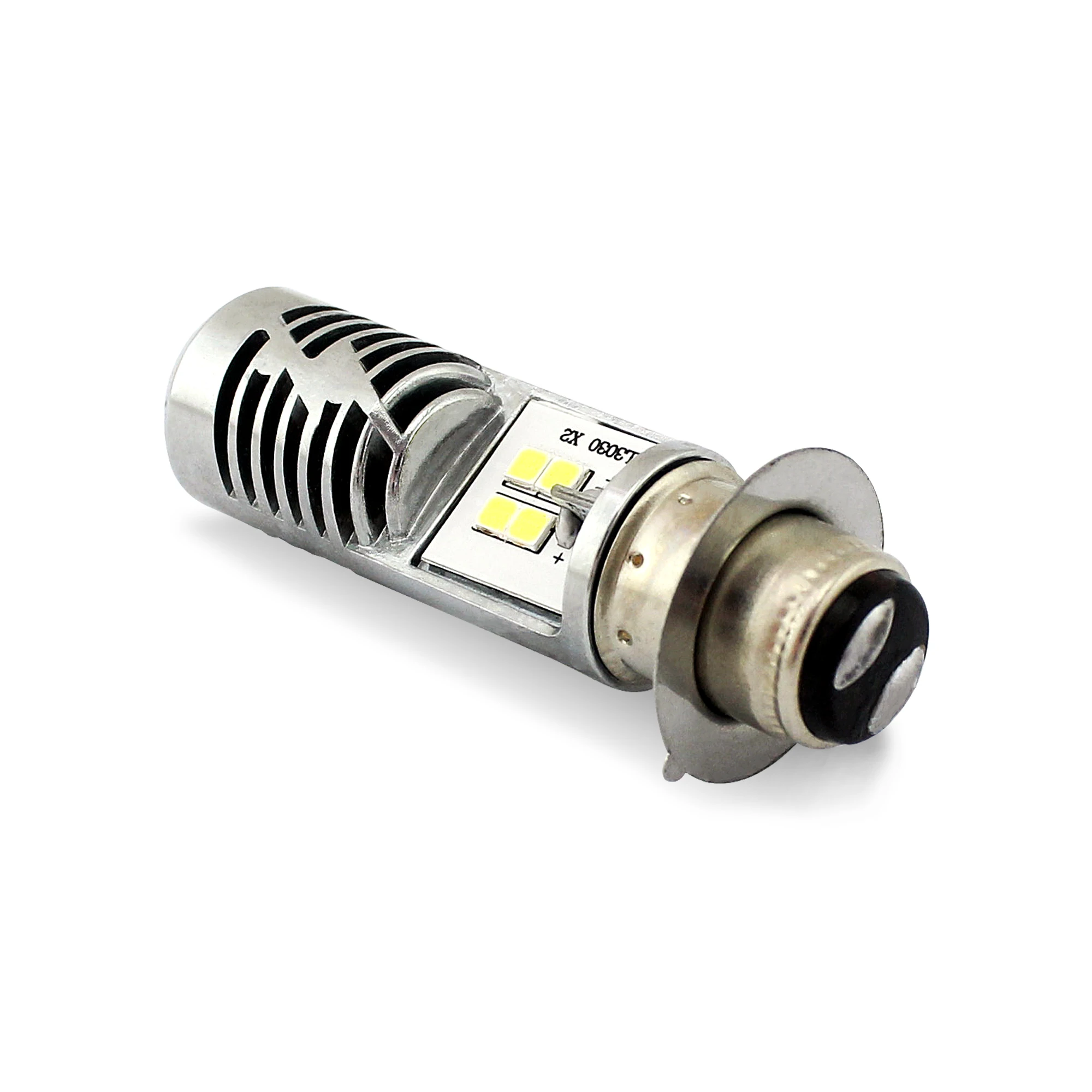 Рейч H4 светодиодные лампы фар мотоцикла Hi/короче спереди и длиннее сзади) луч BA20D лампы 2100 люмен белый 6000k на основе технологии COB светодиодные фары автомобиля P15D налобный фонарь