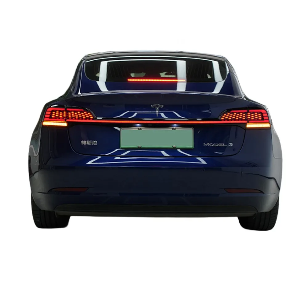 BAINEL  19-23 Retrofitting The Tail Lamp  Assembly Tesla Model 3 Running Light Led Running Water