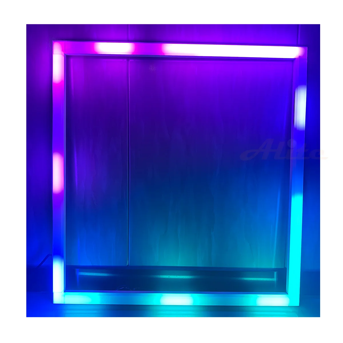 2x2 2x4 CCT настраиваемый Регулируемый светодиодный встраиваемый RGB рамка панели света