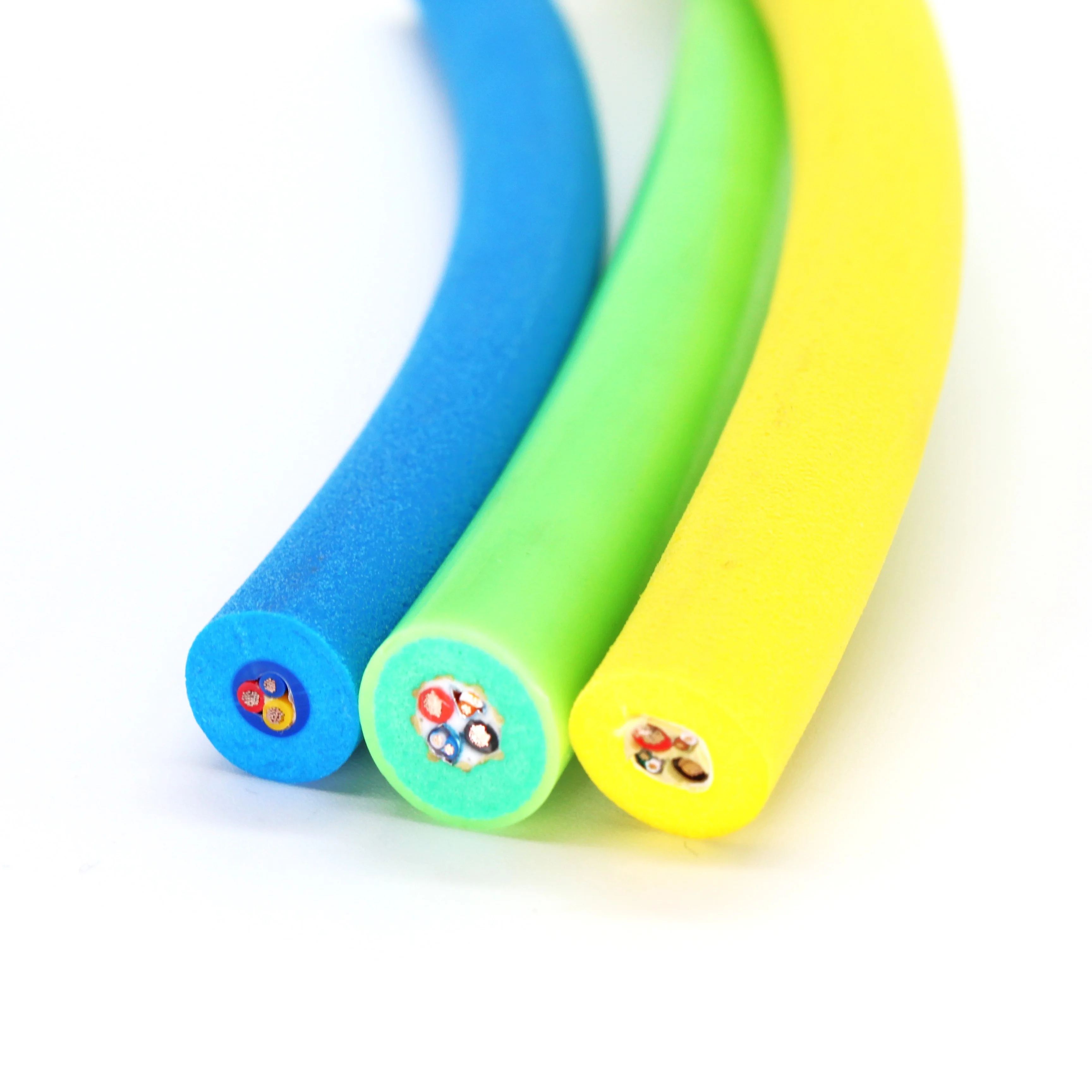 Umbilical Tether Fiber Optic Underwater Cable Rov Tether CAT5e