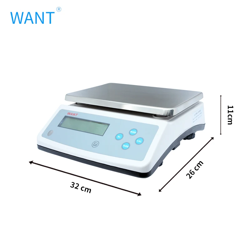 10kg 15kg 20kg 30kg 0.1g 1g Electronic Digital Weighing Scale With RS232