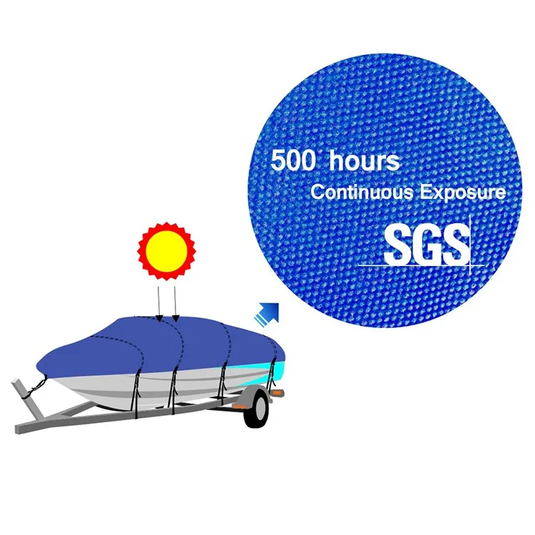 10+ Years Factory 600D Universal Boat Cover