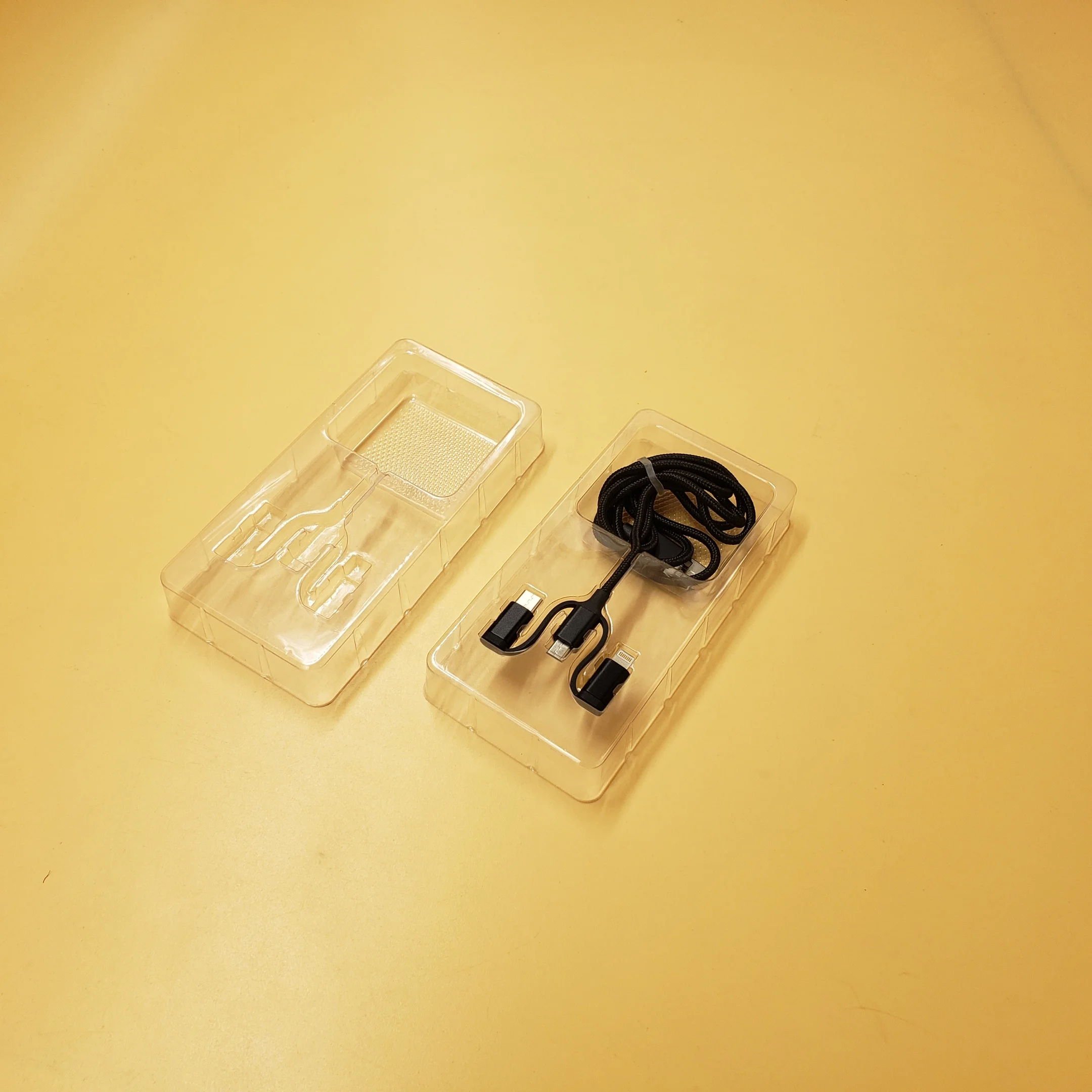 quality ODM wireless headset black Blister Clamshell packaging plastics