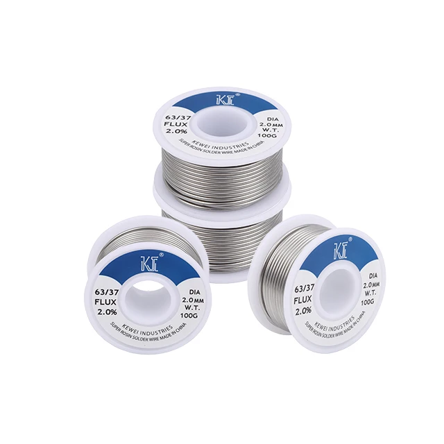 Kewei Solder Wire Sn Pb 63/37 Tin Lead Welding Wire for PCB Electronics Soldering