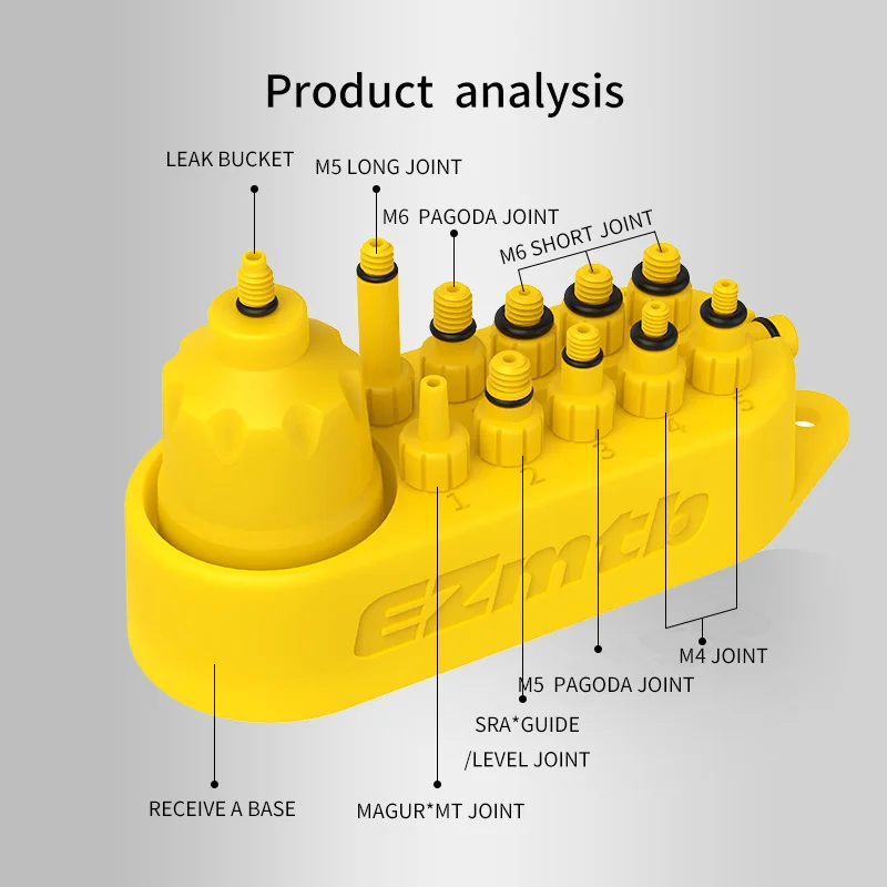 Ezmtb Mtb Road Bike Brake Repair Tool Bicycle Hydraulic Disc Brake Oil Bleed Kit Tools For SHIMANO,MAGURA,Avid,Series