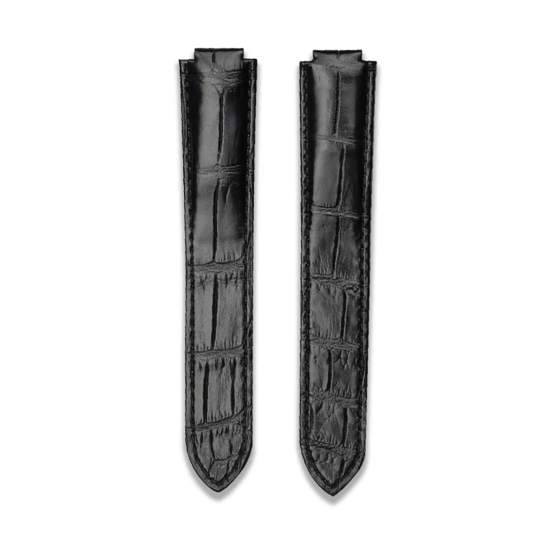 Customized Vintage Leather Watch Band Strap Quick Release Exchangable 14/15/16/18/20/22/mm brand For Cartier Blue Balloon Strap