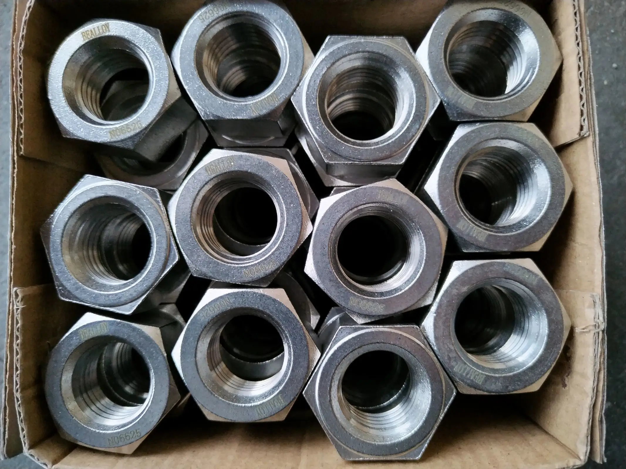 Hastelloy C276 C22 stud bolts with nuts 1/2 3/4 5/8 M8 M10 M12 M24 M27 thread rod stud bolt