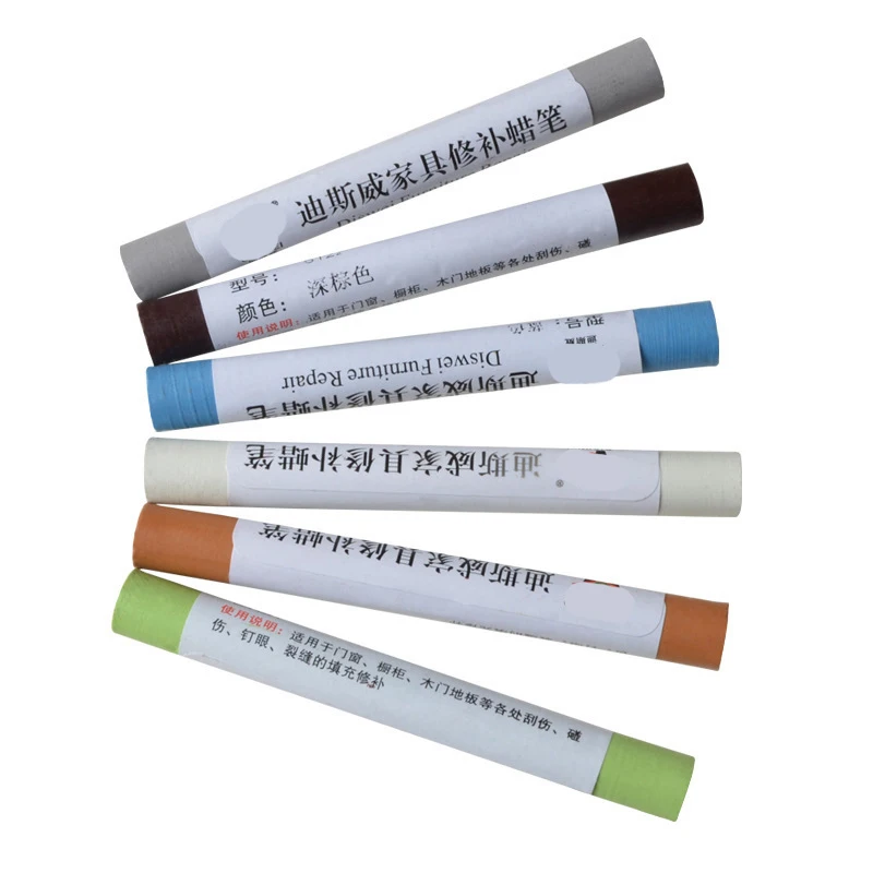 Furniture Repair Wax Sticks Scratch Repair Wax Crayons for Wood Floors