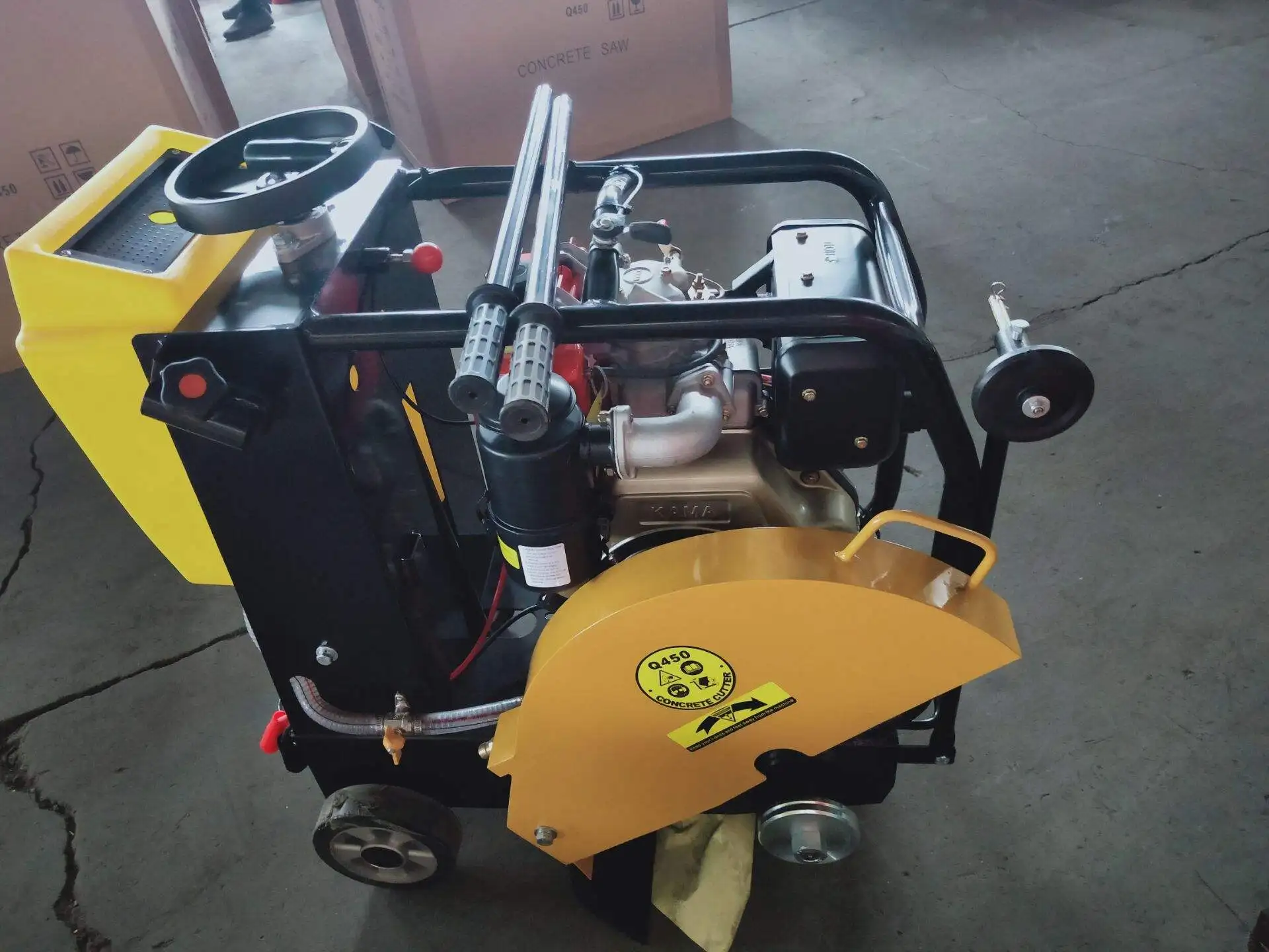 450Mm Asphalt Concrete Cutter Blade Road Surface Slitting Machine Floor Concrete Soil Cutter Saw Machine