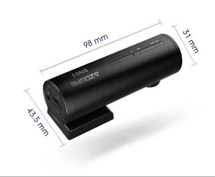 1080P Car DVR Black Box 4K GPS Wifi Front And Rear Dual Lens Dash Cam Board Cameras For Cars