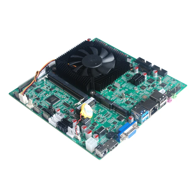 10th comet lake  5205u mini itx motherboard with 2 intel LAN 4 SATA  16 usb connectors