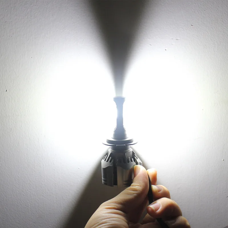 R11 wholesale led headlights H7 50W 12000LM COB led car headlights H11 9005 9006 H1 H3 880 881 5202 car led lights H4 headlights