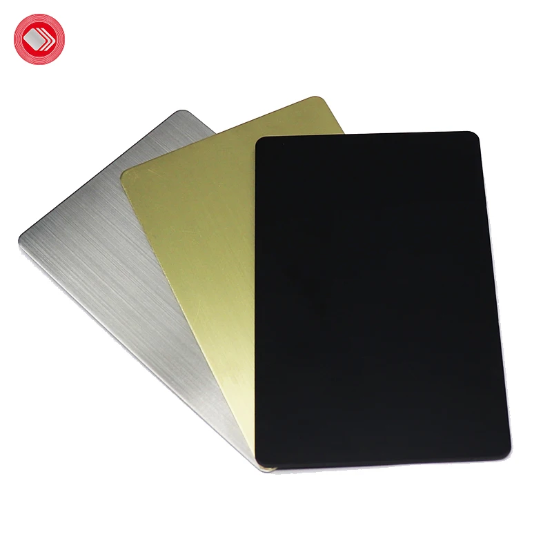 Zhongyuanda RFID Metal NFC Card 215 213 Chip Access Control Card Custom Metal Key Member Business NFC Card