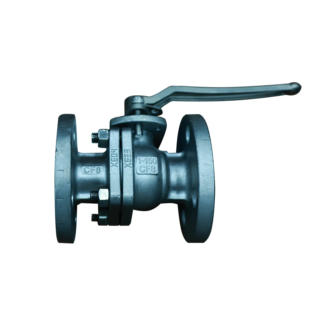 JTAIV 304 stainless steel flange connection manual valve manual control ball valve resistant to high temperature water vapor