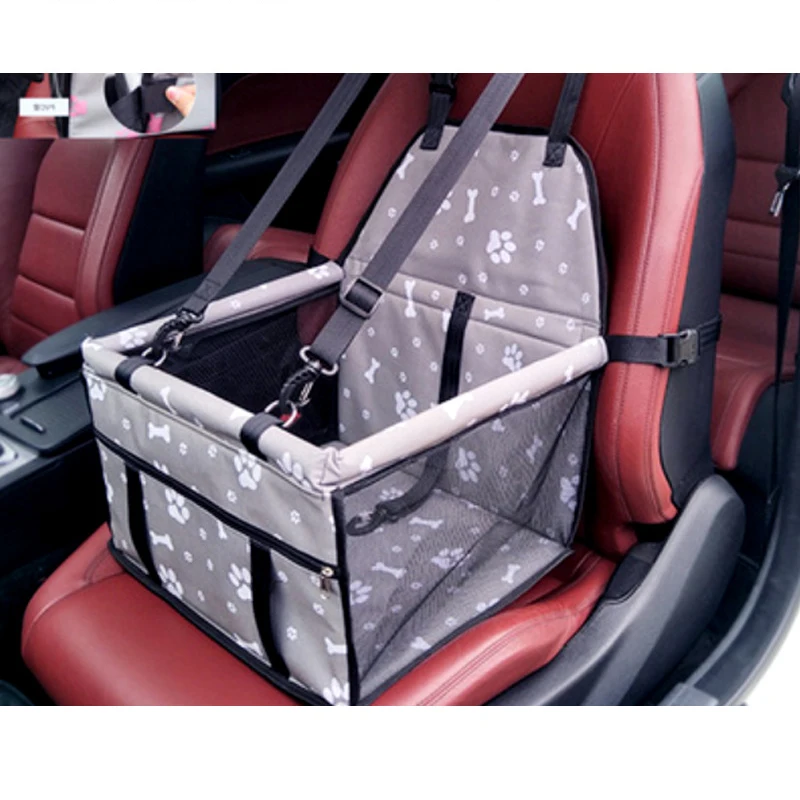 Wholesale Comfortable Convenient Pet Carrier Dog Booster Car Bucket Seat Travel Bag Funda de Asiento de Coche para Perros