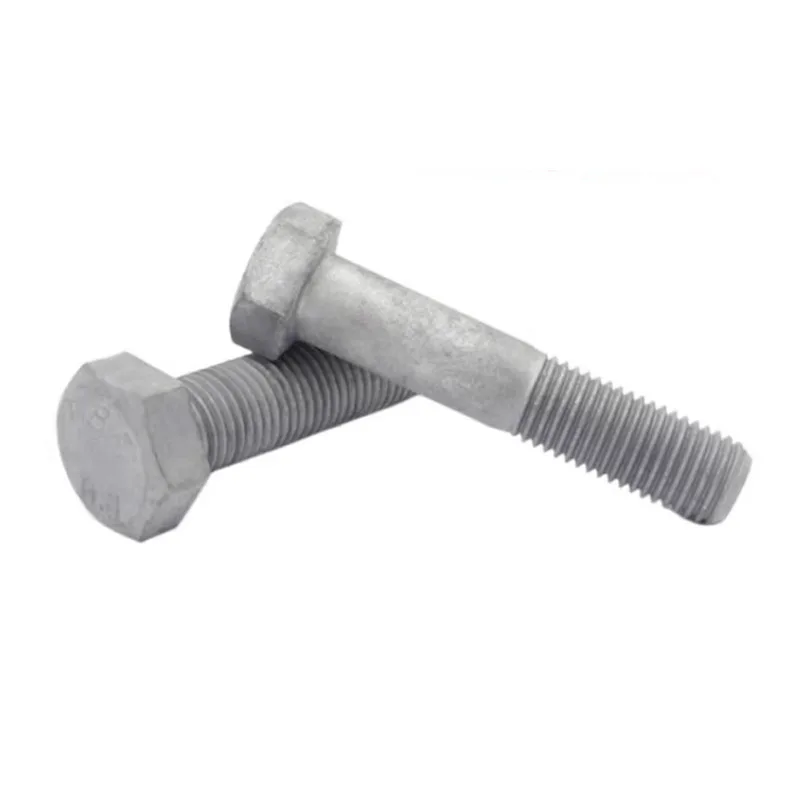 Gr10.9 12.9 carbon steel hot dip galvanized bolt high strength hdg hex bolt hdg bolts
