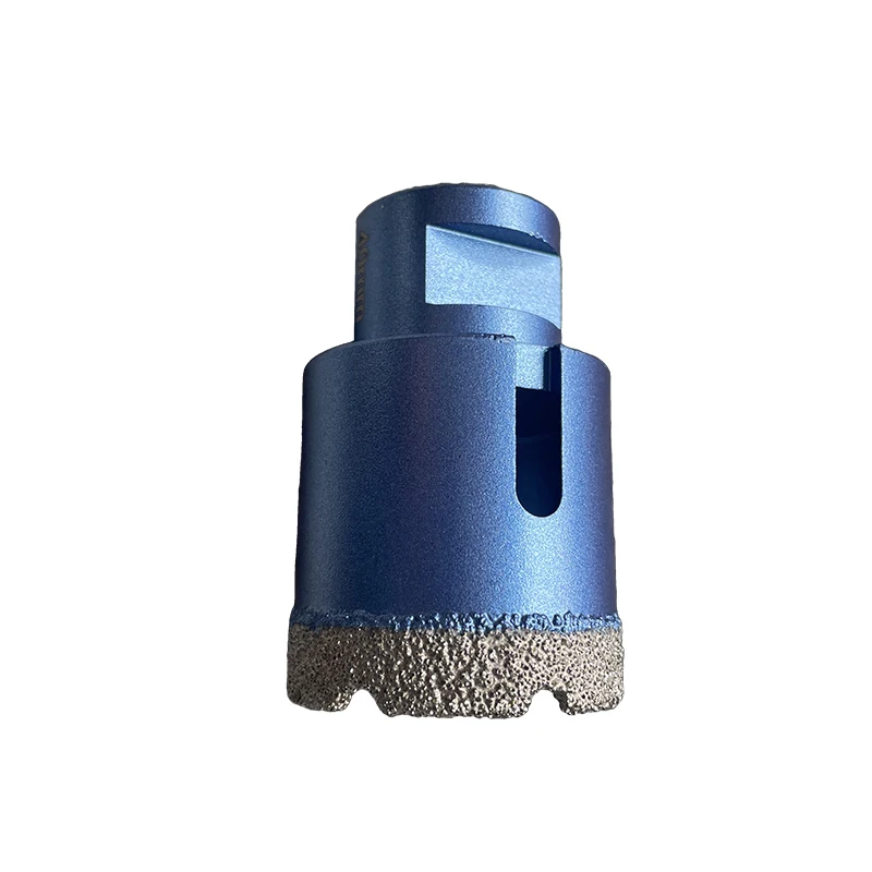 Royal Sino Segment Vacuum brazed Diamond Core Bit Crown Hole Saw Hole Cutter for Porcelain Tile Granite Marble Masonry