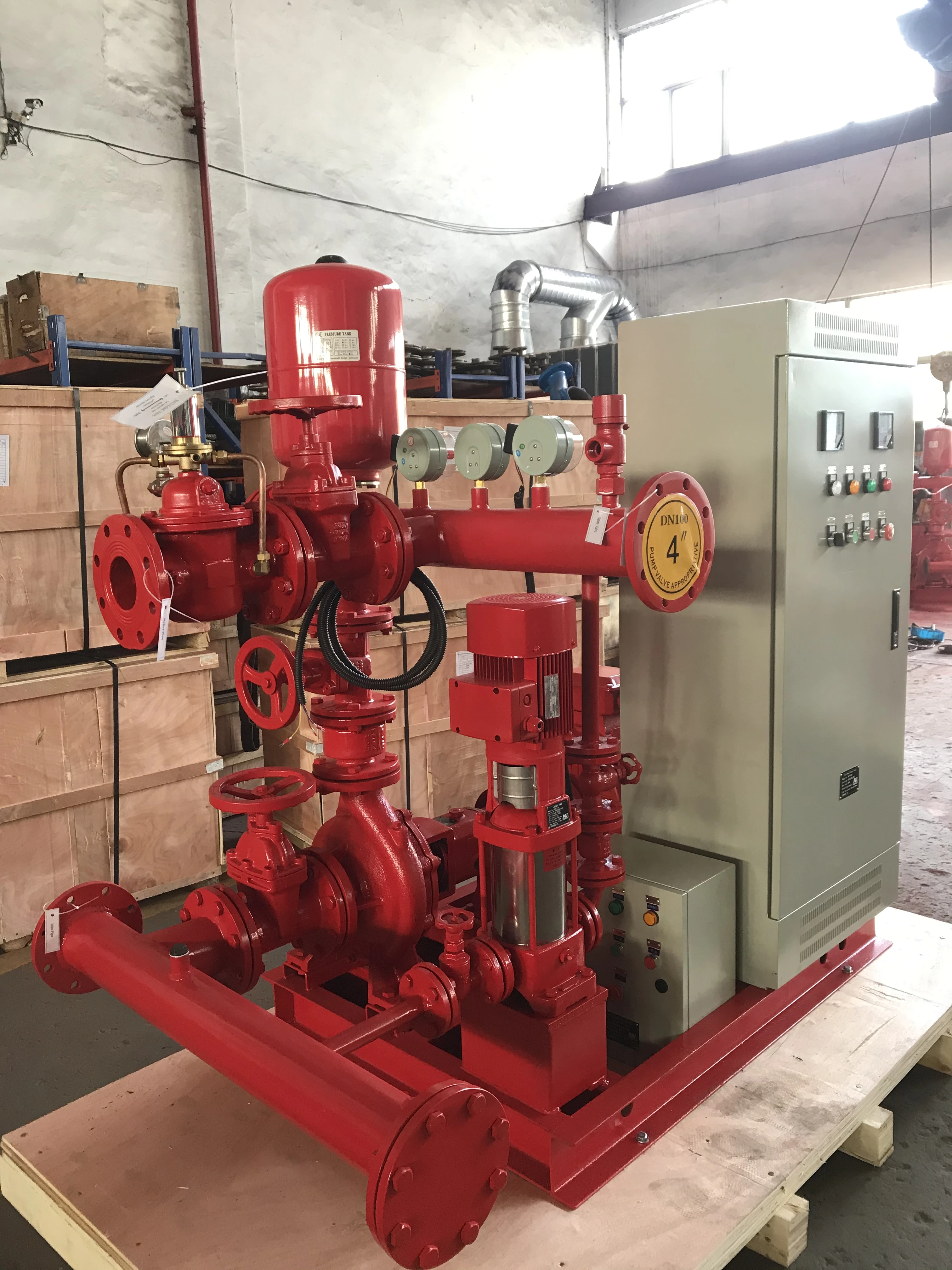 Система распылителей, дизельный пожарный насос, набор для пожарной гидравлической системы