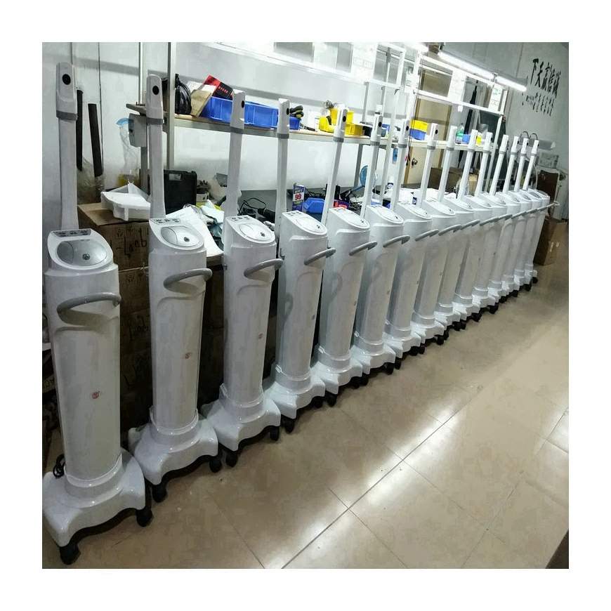 Hot And Cold Spray Face Steamer With 5x Magnifying Lamp Ring Light For Salon Spa Professional Facial Vaporizer Steame