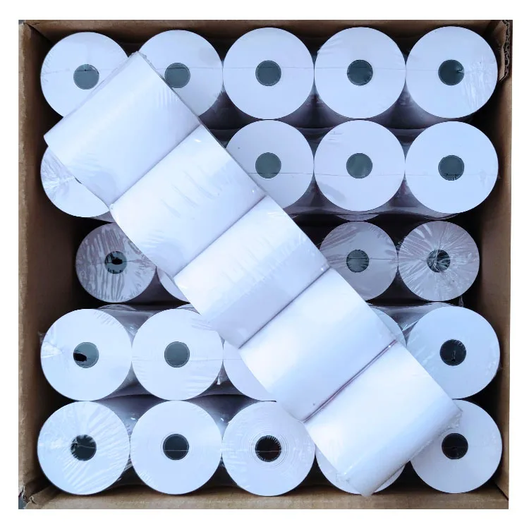 48gsm 55gsm Thermal Paper Roll 80 X 60 80x50 57x50mm For Cashier Receipt Pos Atm Bank Paper Roll