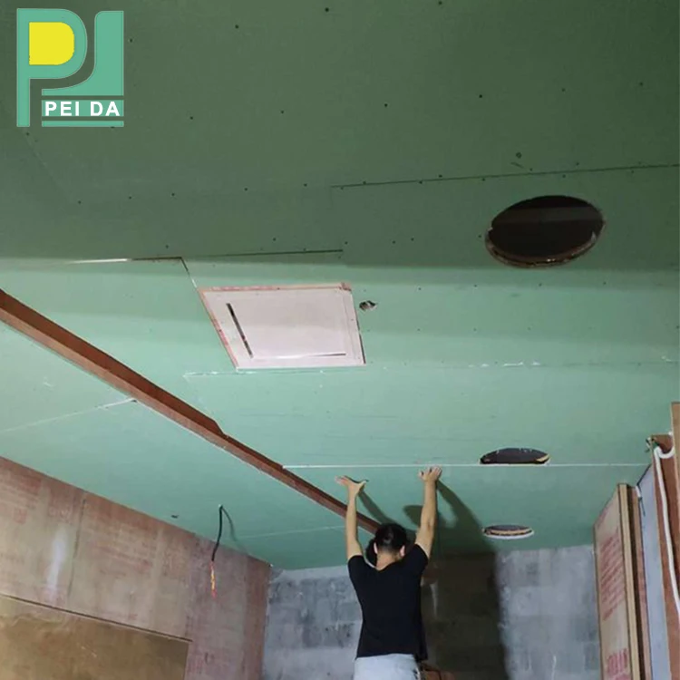 Classic Style 12mm Plasterboard Drywall Sheet Gypsum Board For Ceiling