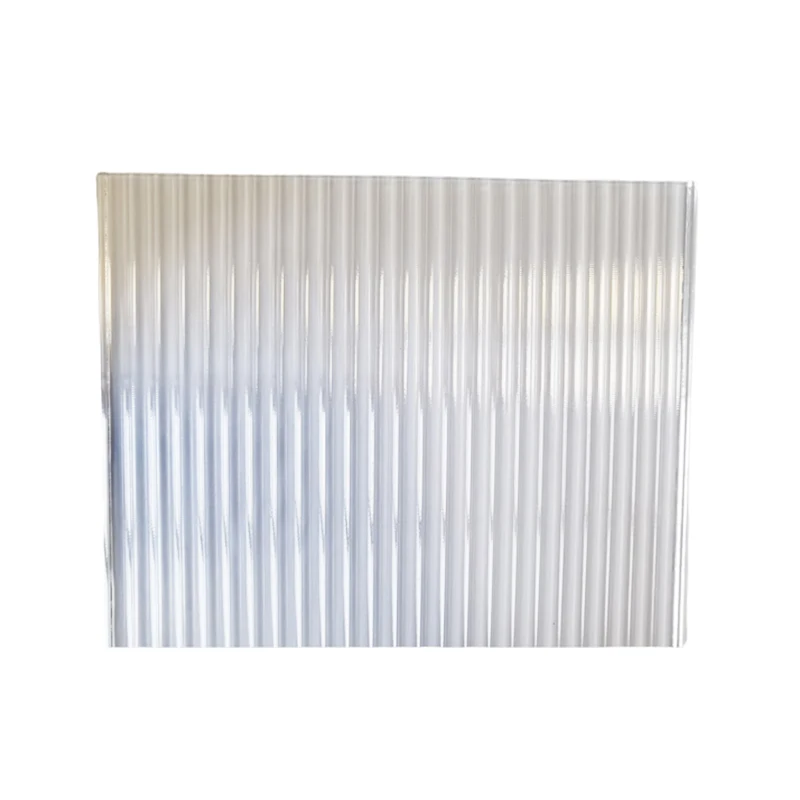 Decorative Transparent Fluted Nashiji Glass Art Textured Sheet Glass Pattern Glass Panel