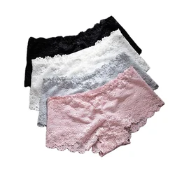 Newest Women G String Sexy Underwear Lace Briefs Panties Transparent Super Thin Hollow