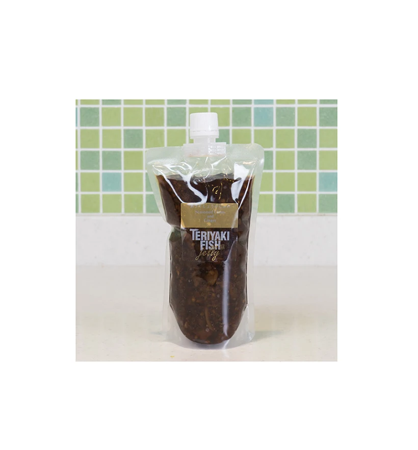 Японский TERIYAKI-FISH желе свежий изготовленный на заказ упаковки еды заедк
