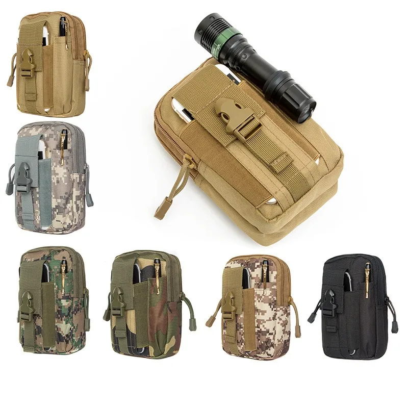 Factory Hot Sell Military Tactical Waist Bag Military Pocket Tactical Molle Pouch Outdoor