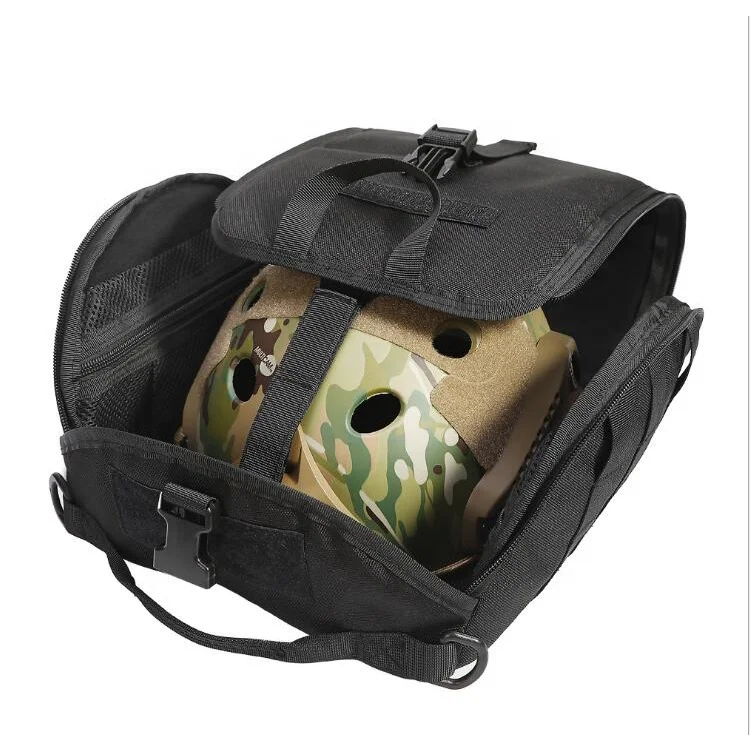 Wholesale Molle Outdoor Zipper Helmet Tactical Bag