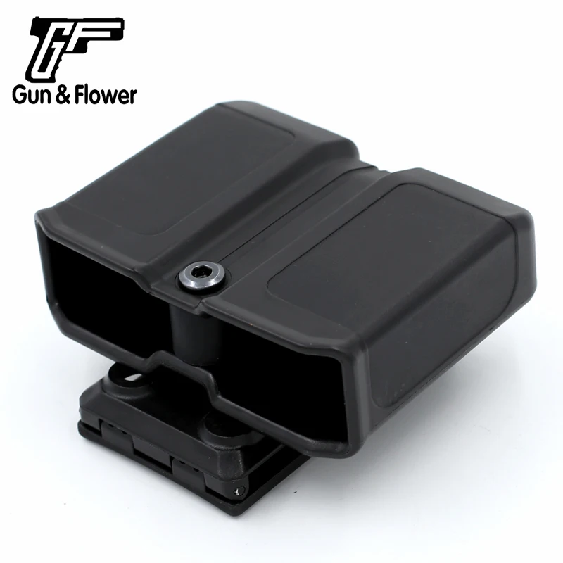 Gun&Flower Universal Polymer OWB Magazine Pouch Universal for 9mm / .40 Double Stack mag