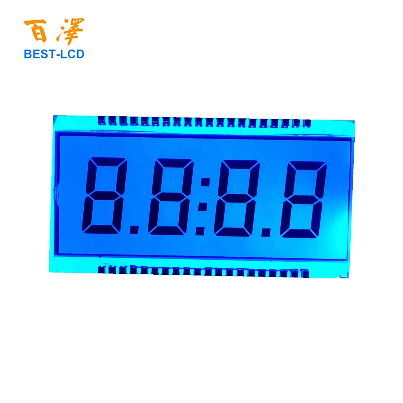 
Transparent LCD Display Segment Custom LCD Glass 