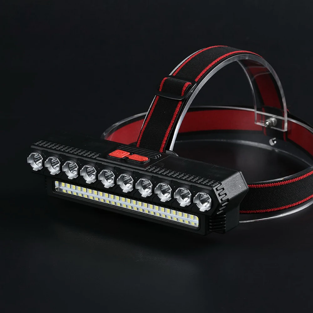 35 LEDs Strong Brightness High Power 1200mAh Battery LED Outdoor Running Headlamp with Gift Box