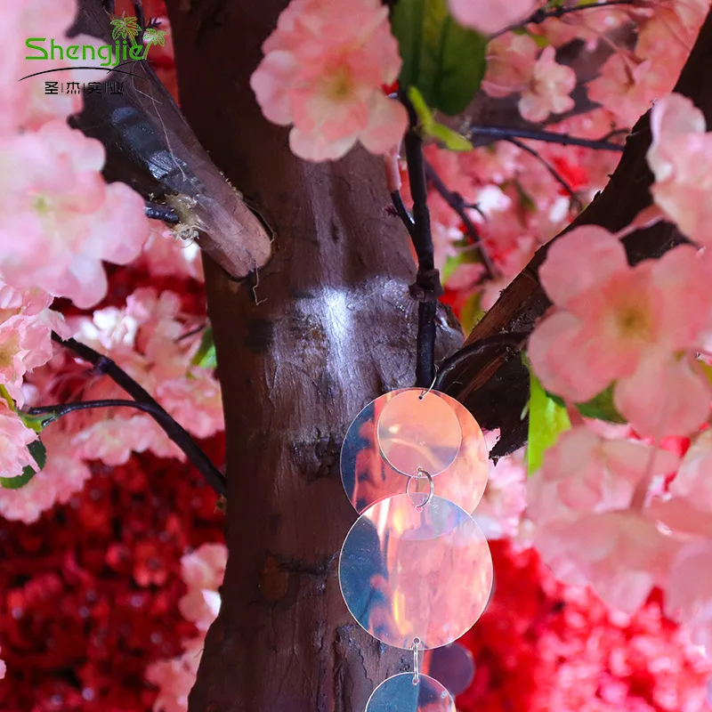 Pink Artificial Indoor Cherry Blossom Tree Arches for Wedding