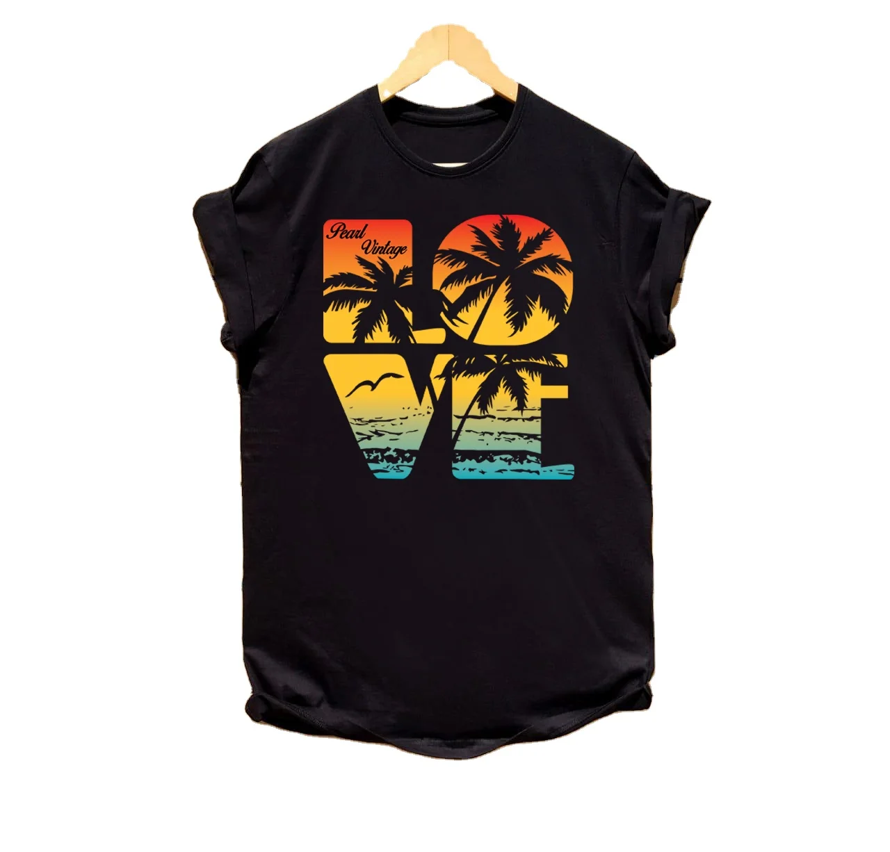 Comfortable O Neck T Shirts for Men in recycled fabric