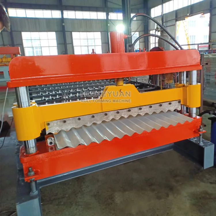Price for Corrugated tin metal roof tile roofing sheet making machine