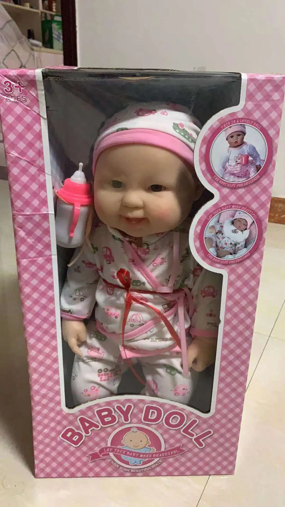 Realistic 22 Inch Reborn Baby Real Doll baby 55 cm Lifelike Reborn Baby Dolls For Kids
